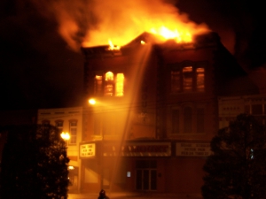 The Paramount Theatre Fire